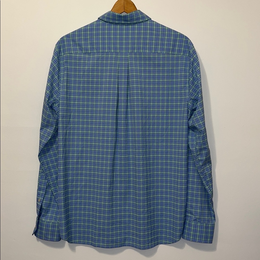 VINEYARD VINES OTG Performance Plaid Button Down Shirt Nylon Men’s Medium EUC - Picture 8 of 8